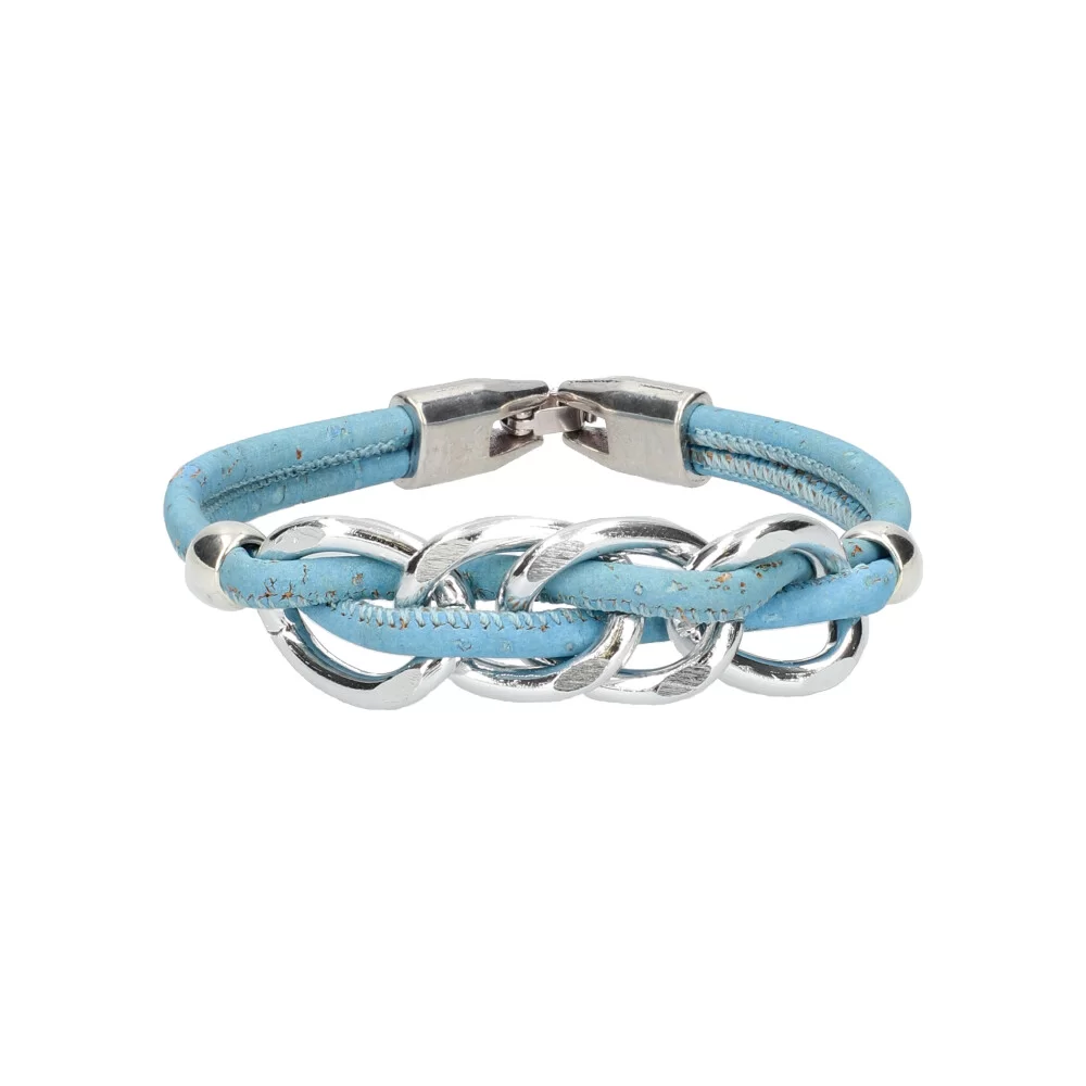Cork bracelet OG21500 - BLUE - ModaServerPro